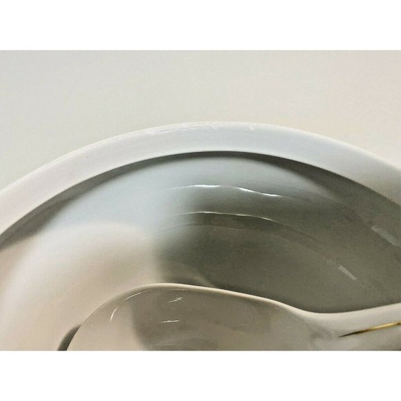 Vintage Favolina POLAND Soup Tureen & Ladle Floral - Picture 8 of 10